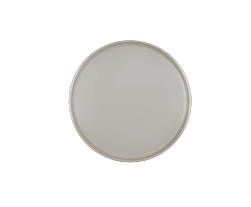 Cal-Mil 22026-8-102 Hudson 8 1/4" Ash Low Rim Round Melamine Plate