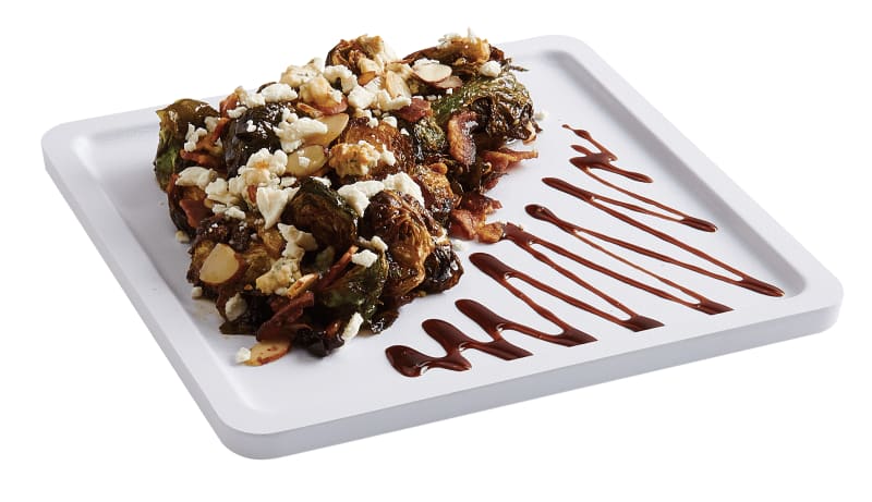 Cal-Mil 22099-15 Modular 9" x 9" White  Rectangular Melamine Tray
