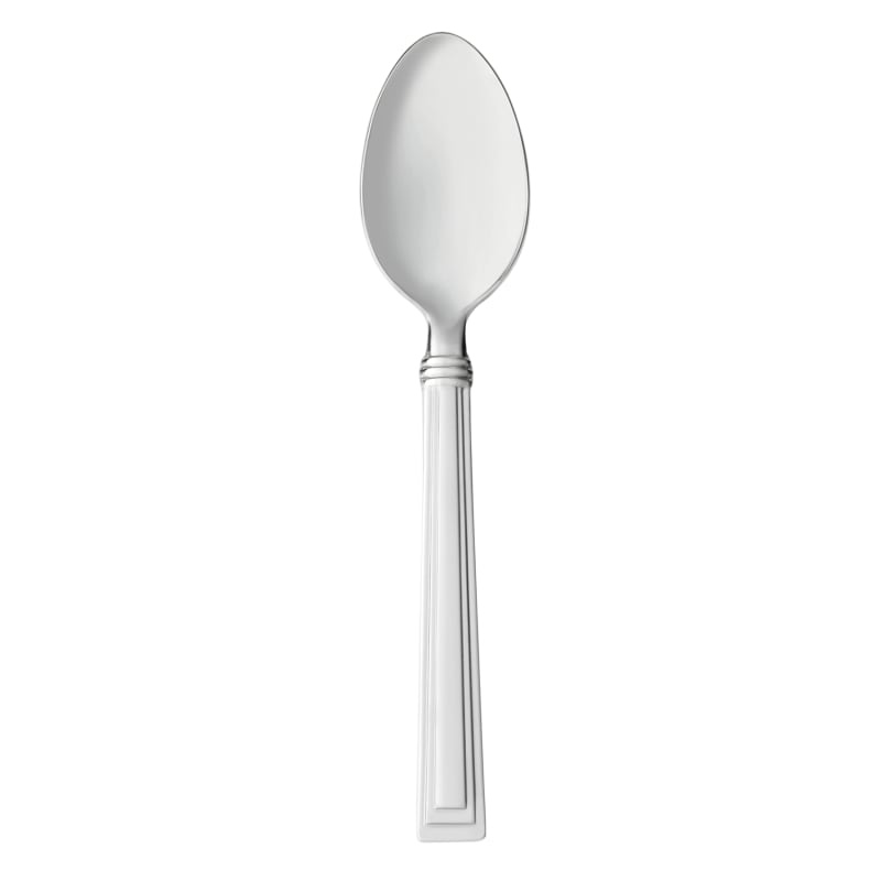 Libbey 977 002 Slate 7 1/8" 18/0 Stainless Steel Heavy Weight Dessert Spoon - 36/Case