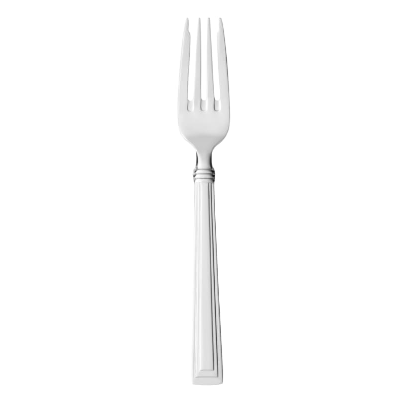 Libbey 977 038 Slate 7 1/8" 18/0 Stainless Steel Heavy Weight Salad Fork - 36/Case