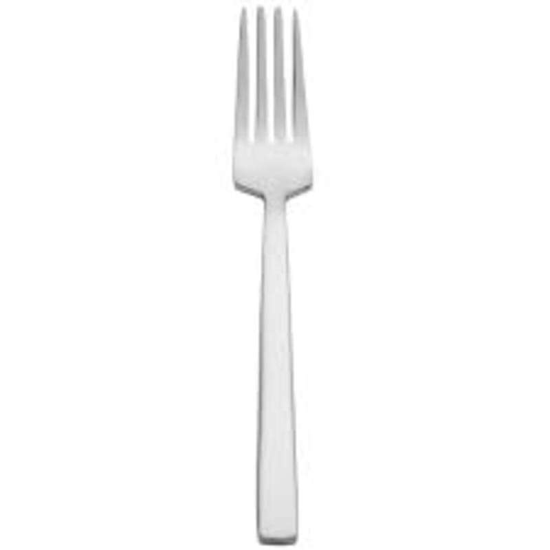 Libbey 963 030 Elexa 7" 18/0 Stainless Steel Heavy Weight Utility / Dessert Fork - 36/Case