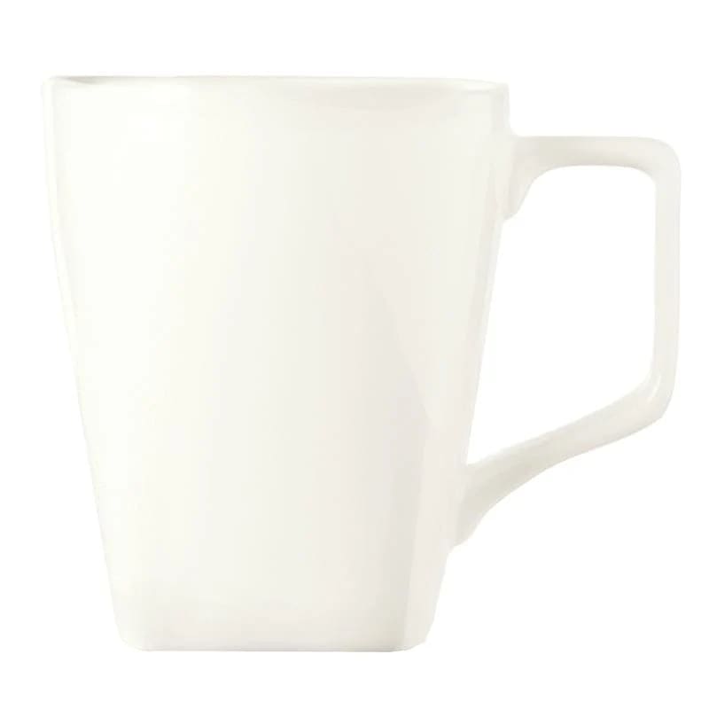 Libbey SL36 Slate 12.25 oz. Ultra Bright White Porcelain Mug - 36/Case