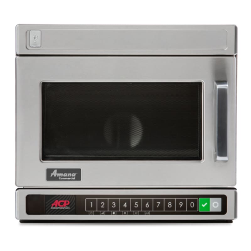 ACP HDC18Y2 Amana Commercial Compact Microwave Oven with Touchpad Controls, 1800W, 208/240V