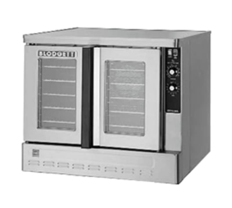 Blodgett ZEPH-200-G BASE Zephaire Single Bakery-Depth Gas Convection Oven