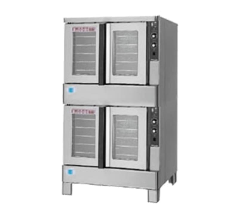 Blodgett ZEPH-100-E DBL Zephaire Double Full-Size Electric Convection Oven