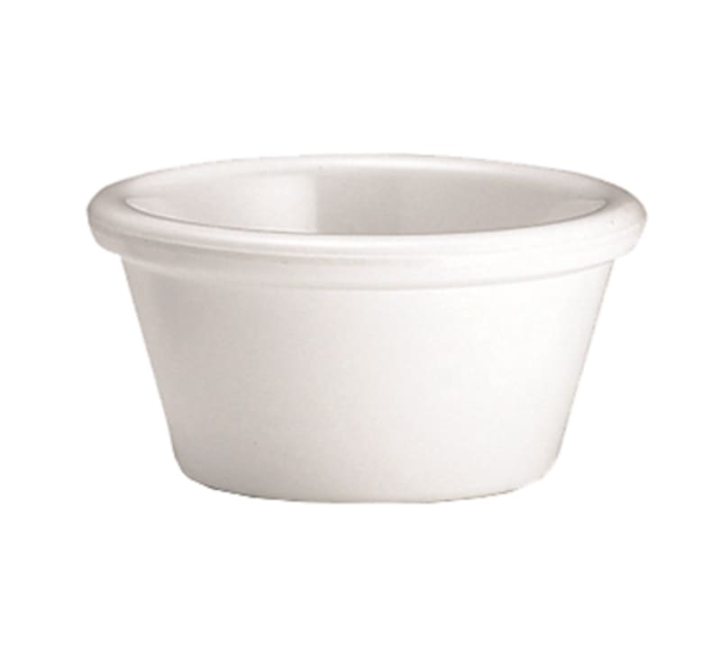 TableCraft RAM2W Plain Ramekin White Melamine 2 Oz