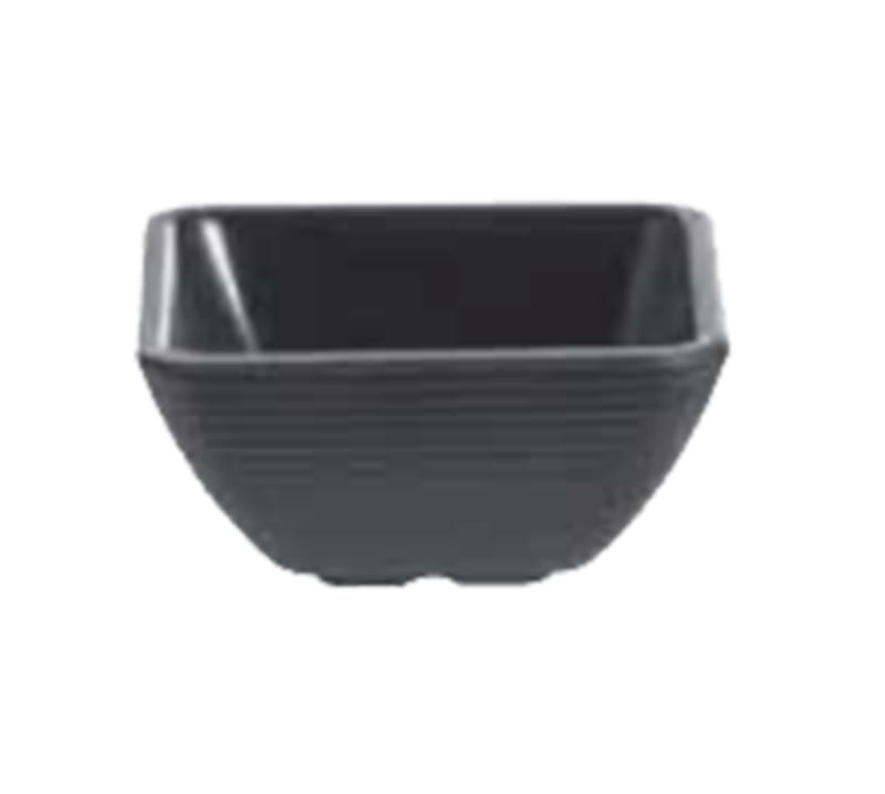 TableCraft RAMS3BK Ribbed Ramekin Melamine  3 Oz