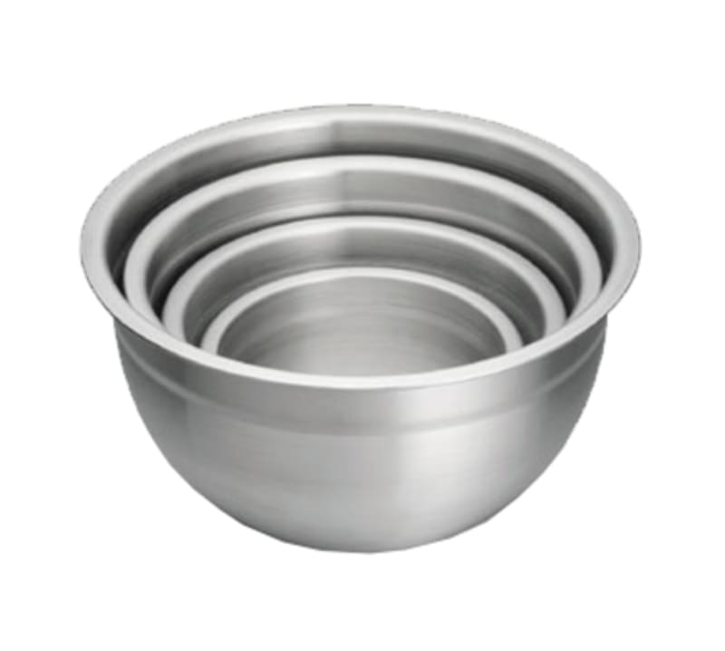 TableCraft H834 Premium Mixing Bowl - Quarts Stainless Steel (D-10)  8 Qt