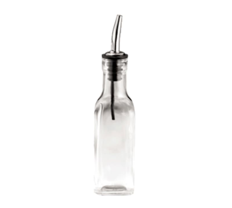 TableCraft 60125J Prima Collection Oil & Vinegar Cruet Bottles (Bottle Only) Glass  6 Oz