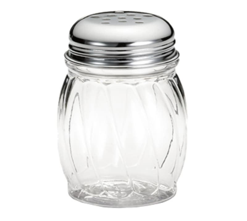TableCraft 260 Swirl Cheese Shaker Glass  6 Oz