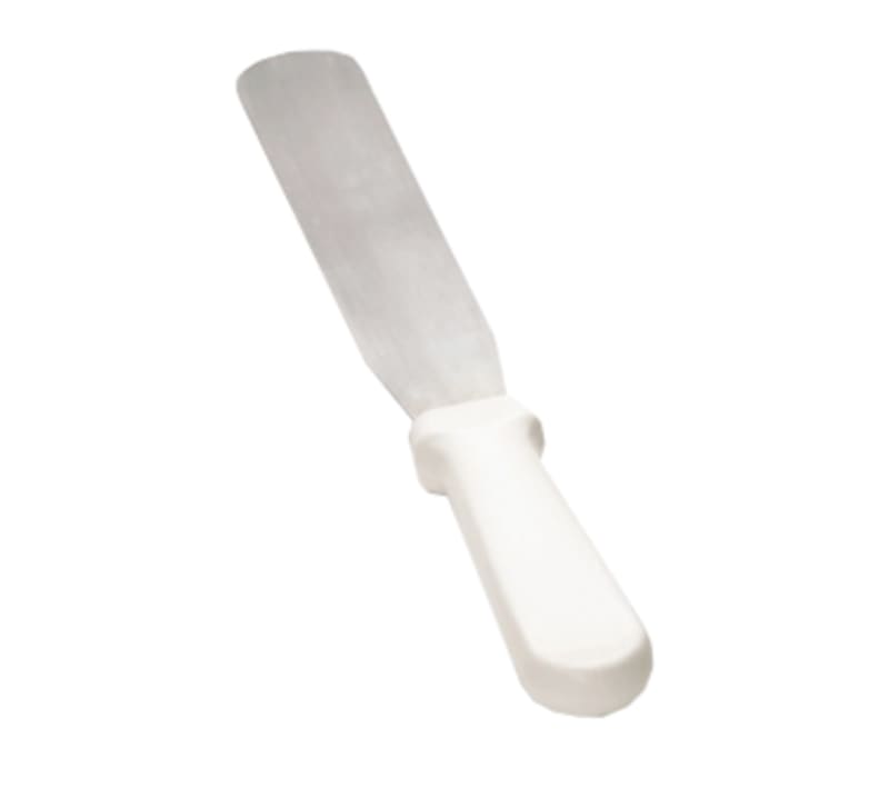 TableCraft 4208 Icing Spatula White Stainless Steel 8" Blade 13.25" x 1.38" x 0.62"