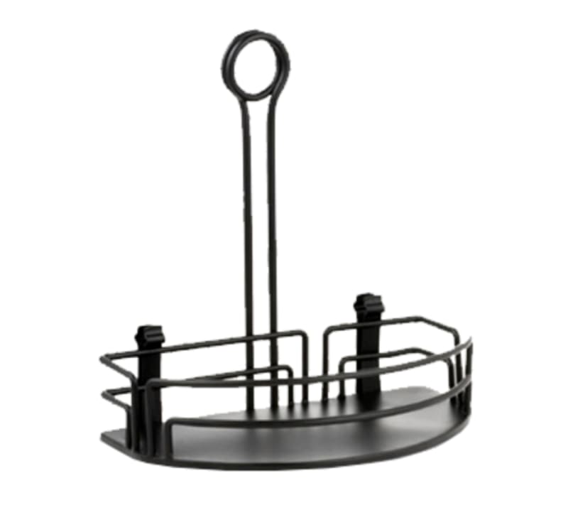 TableCraft BK59512 Versa Rack Half Versa Rack Oz Black Powder Coated 8.25" x 4.88" x 9.12"