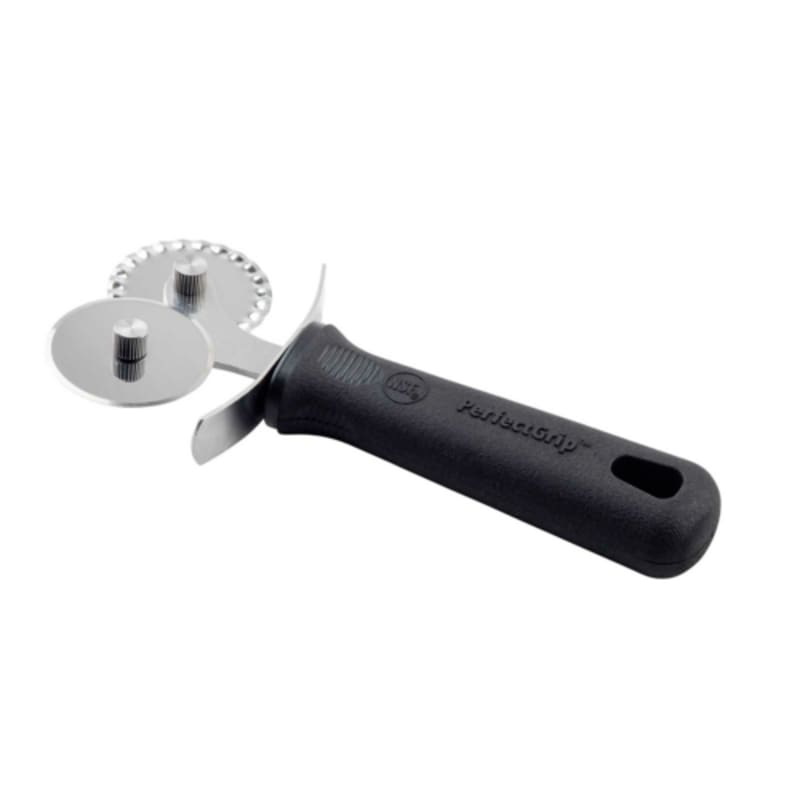 TableCraft 10974 Cash & Carry PerfectGrip Double Pastry Cutter Stainless Steel 2.62" x 1" x 6.25"