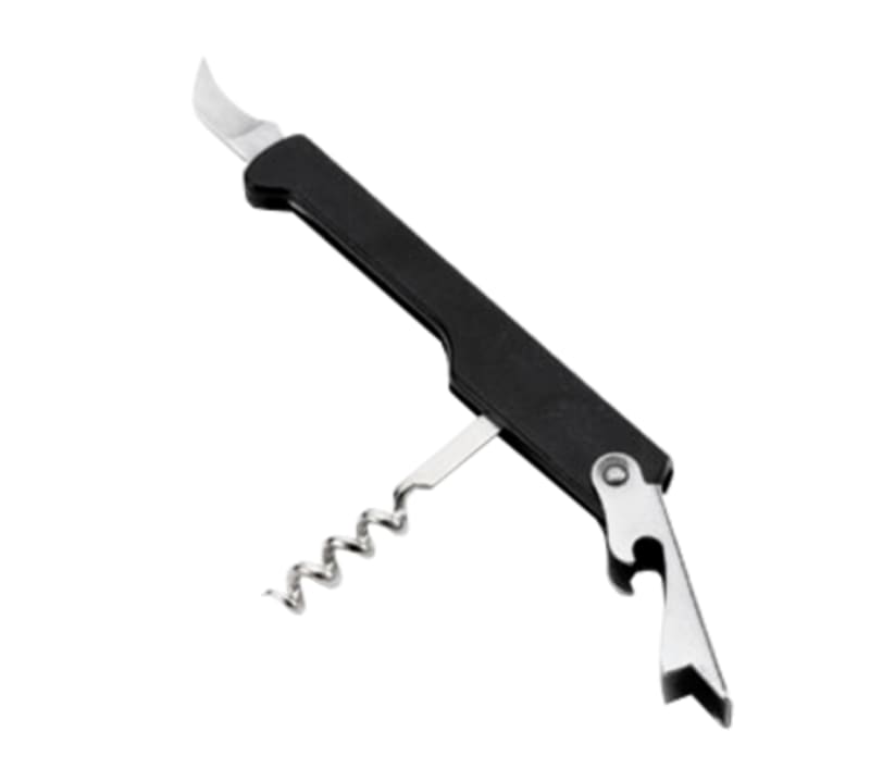 TableCraft 1226 Waiter's Corkscrew Plastic Includes Foil Cutter 4.44" x 0.88" x 0.38"