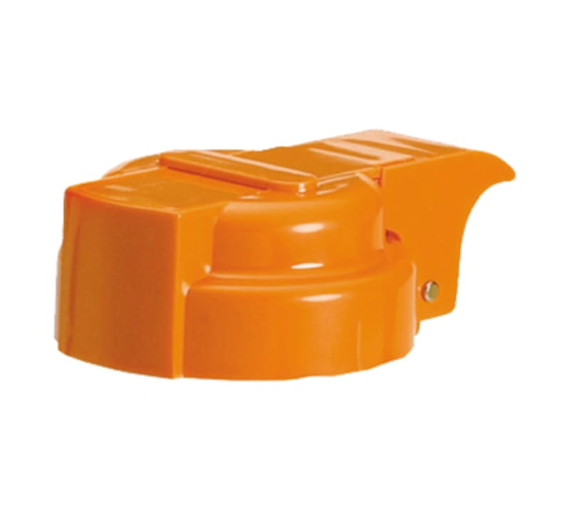 TableCraft 3248XT Replacement Syrup Pourer Top Orange Plastic Fits Option Dispensers 3.94" x 2.62" x 1.38"