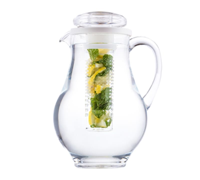 TableCraft 328 Pitcher - Quarts Polycarbonate Includes Center Ice Core  3 Qt