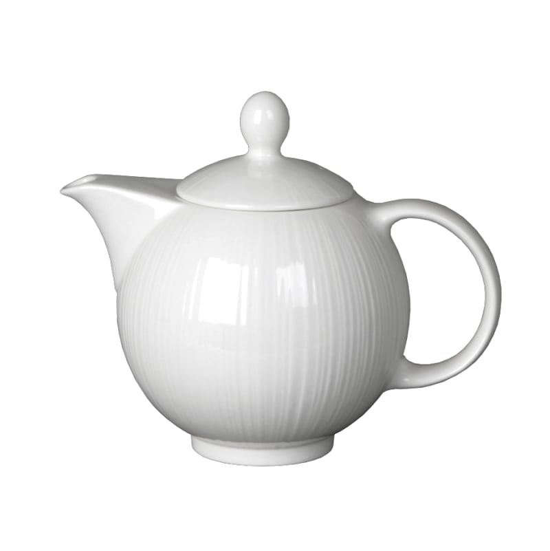 Steelite 9032C726 Steelite Distinction Spyro Teapot L 6.375" W 4.125" H 4.0" (12.0 oz) 6/Case