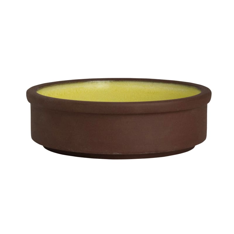 Steelite 6214RT012 Maham Studio Spice Saffron Stacking Tray D 4.0" H 1.13" (4.0 oz) 12/Case