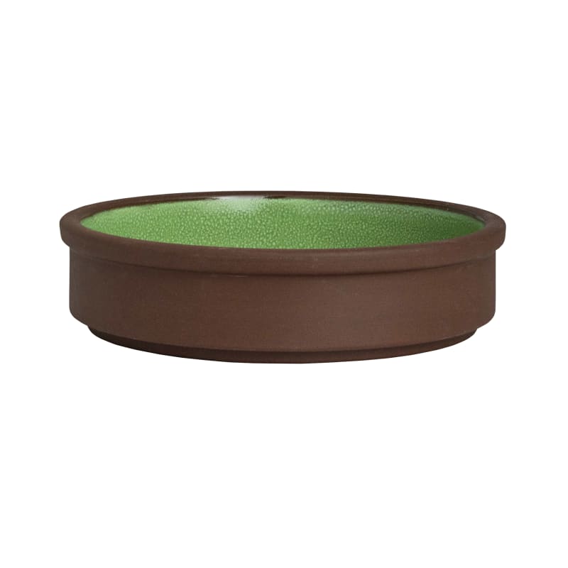 Steelite 6213RT013 Maham Studio Spice Cardamom Stacking Tray D 5.0" H 1.13" (5.0 oz) 12/Case