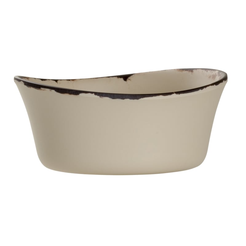 Steelite 7202DD016 Delfin Melamine Marisol Rustic Sandshell Grapefruit Bowl D 5.5" H 2.5" (16.0 oz) 12/Case
