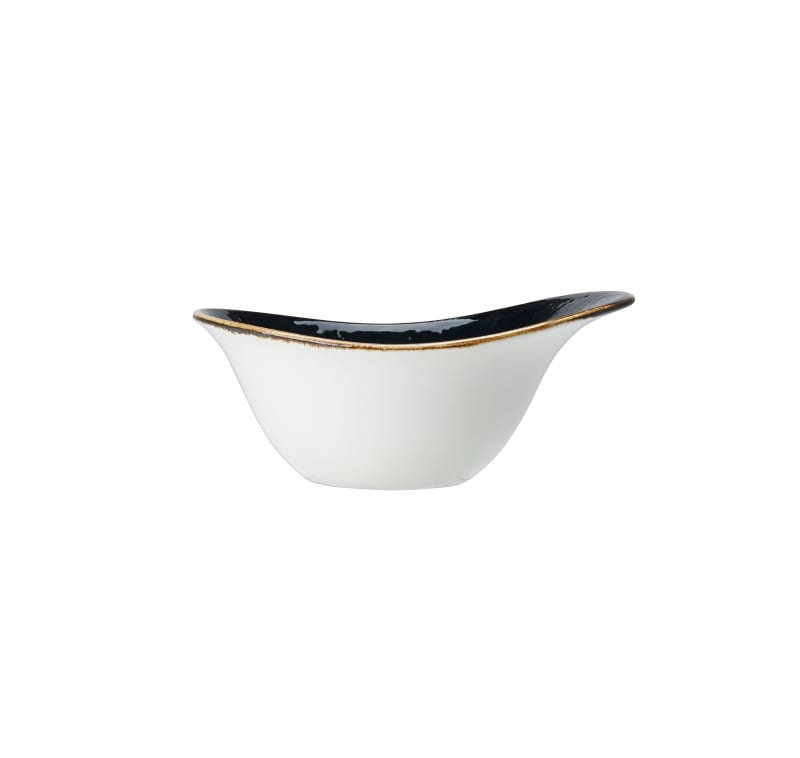 Steelite 12090524 Steelite Performance Craft Licorice Bowl L 7.0" W 5.5" H 3.5" (14.5 oz) 12/Case