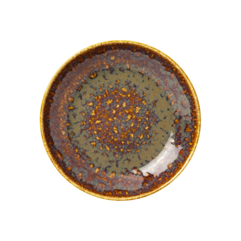 Steelite 12020570 Steelite Performance Vesuvius Amber Taste Coupe Bowl D 8.5" H 1.5" (27.0 oz) 12/Case
