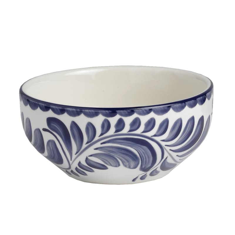 Steelite A120P032 Anfora Puebla Blue Oatmeal Bowl D 5.0" H 2.375" (13.5 oz) 24/Case