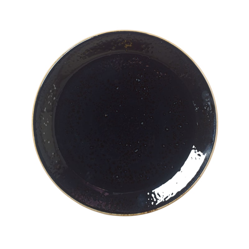 Steelite 12090566 Steelite Performance Craft Licorice Taste Coupe Plate D 10.0" H 0.75" 24/Case