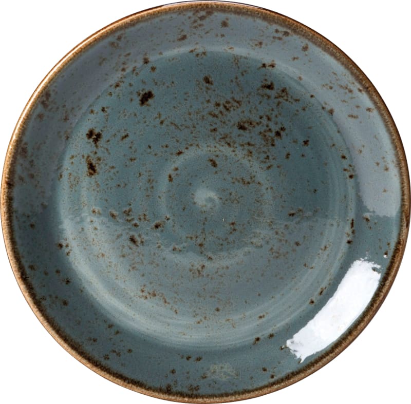 Steelite 11300543 Steelite Performance Craft Blue Taste Coupe Plate D 9.0" H 0.625" 24/Case