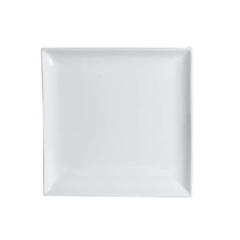 Steelite 6900E537 Varick Dinnerware Cafe Porcelain Pub Square Plate L 12.0" W 12.0" 12/Case