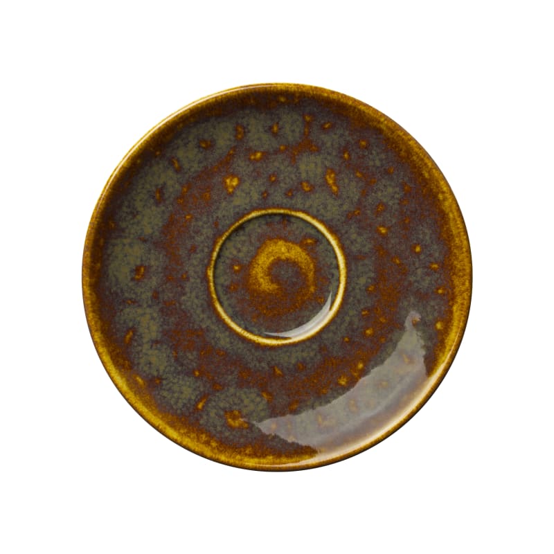 Steelite 1202X0042 Steelite Performance Vesuvius Amber Liv Saucer D 6.0" 12/Case