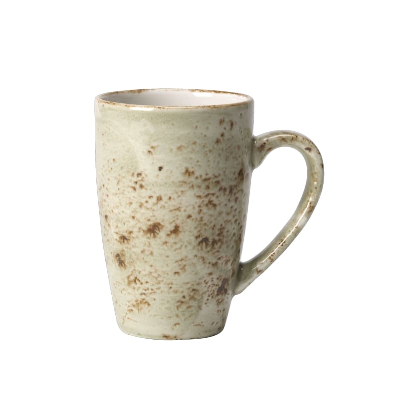 Steelite 11310591 Steelite Performance Craft Green Quench Mug L 4.5" W 3.25" H 4.75" (12.0 oz) 24/Case