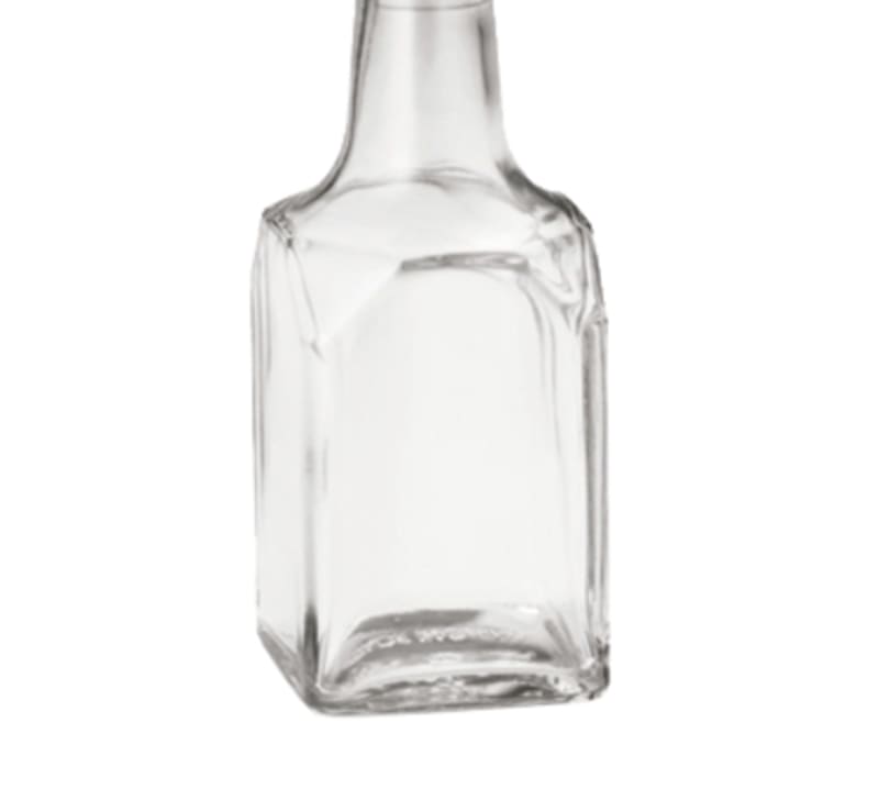 TableCraft 600J European Collection Oil & Vinegar Cruet Bottles (Bottle Only) Glass 6 Oz