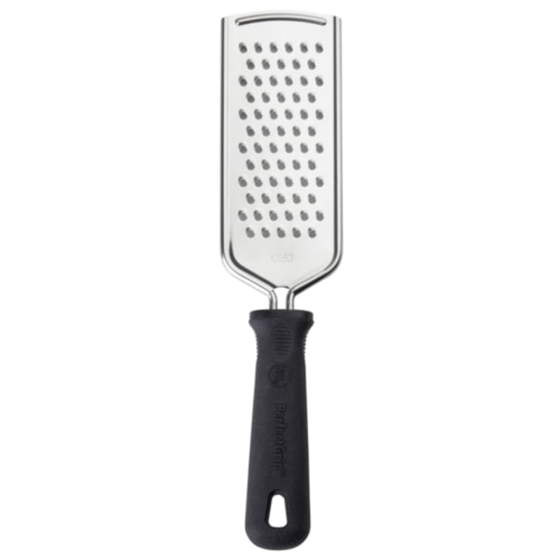 TableCraft 10983 Cash & Carry PerfectGrip Grater Medium Holes Stainless Steel 2.25" x 1" x 9.50"