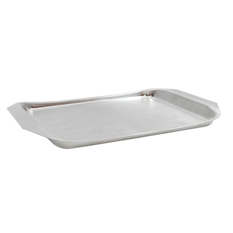 TableCraft 20004 Better Burger Collection Serving Tray Stainless Steel 14" x 9.62" x 0.38"