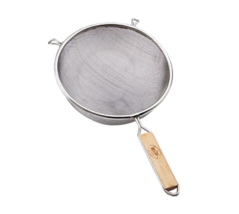 TableCraft 86 Single Mesh Strainer Tin Plated 12.50" x 6.25" x 6.25"