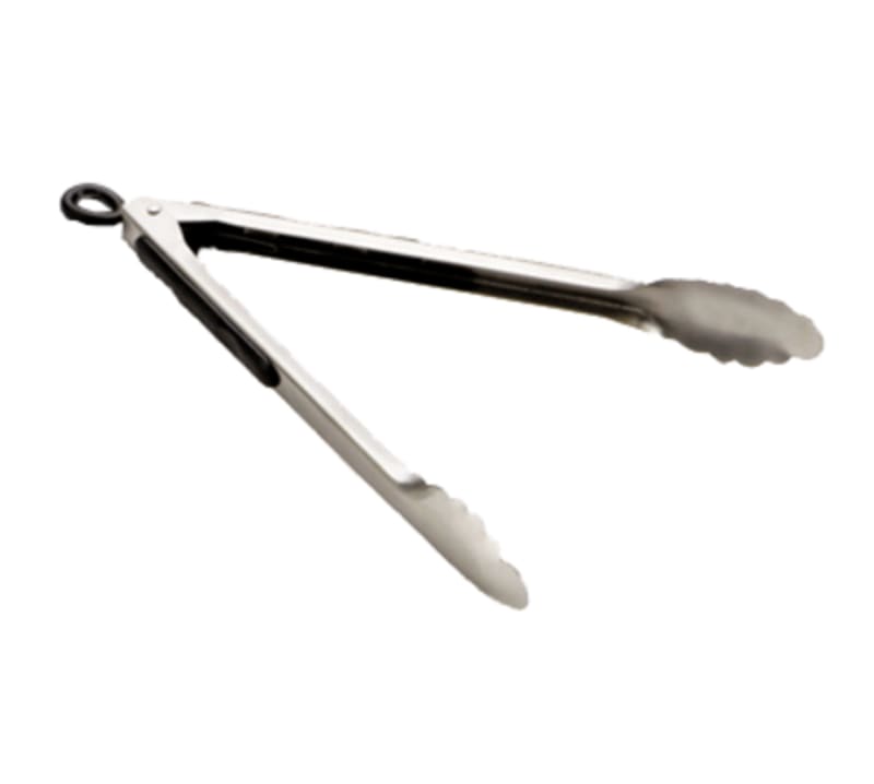 TableCraft 2016 Ergonomic Tongs Black Stainless Steel 1.25" x 1.50" x 15.38"