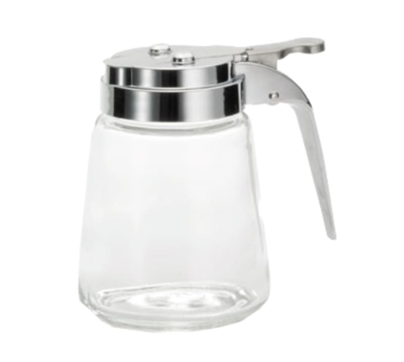 TableCraft 1370CP Modern Collection Syrup Dispenser Glass  8 Oz