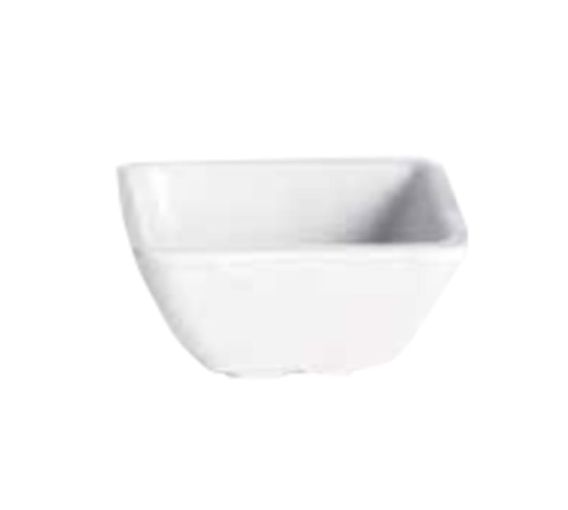 TableCraft RAMS4W Ribbed Ramekin Melamine  4 Oz