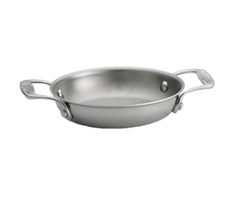 TableCraft CW2054 Tri-Ply Cookware Round Casserole Dish - Quarts Stainless Steel 0.5 Qt