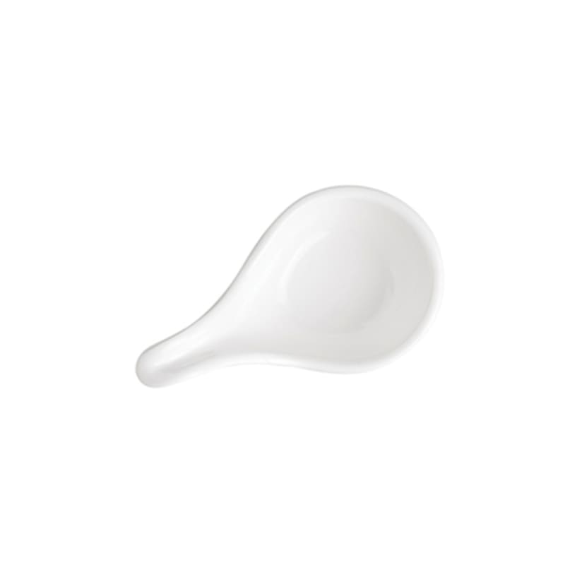 TableCraft 10317W Mini Spoon White Melamine  1 Oz