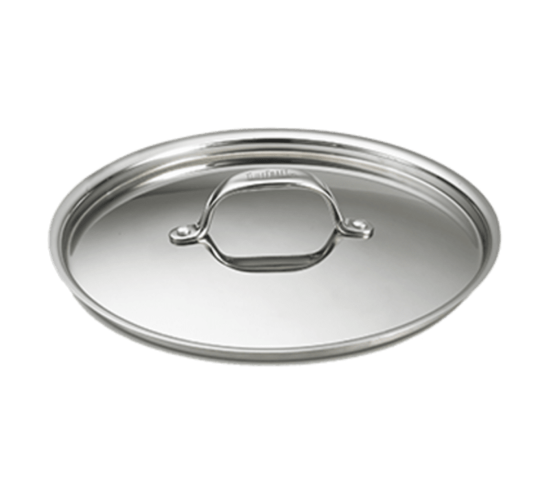 TableCraft CW2052L Tri-Ply Cookware Round Lid Stainless Steel Fits CW2052 5.12" x 5.12" x 2"