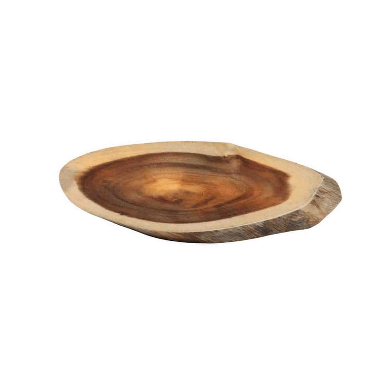 TableCraft 11300 Cash & Carry Acacia Collection Oval Serving Board Wood (Acacia) 16" x 8" x 0.75"