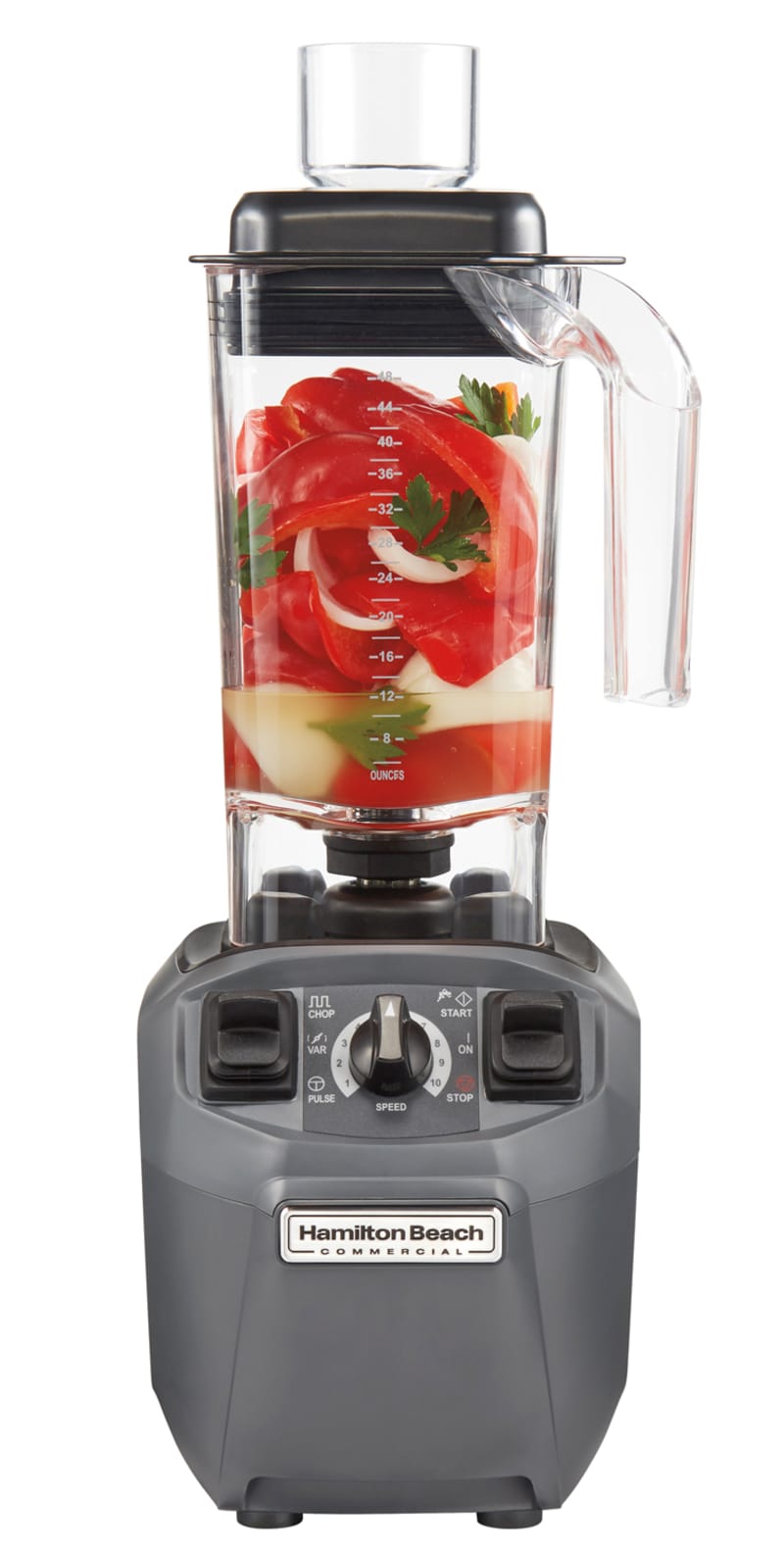 Hamilton Beach HBF510 EXPEDITOR™ Paddle/Dial Food Blender, 2.4 HP, 48 Oz.