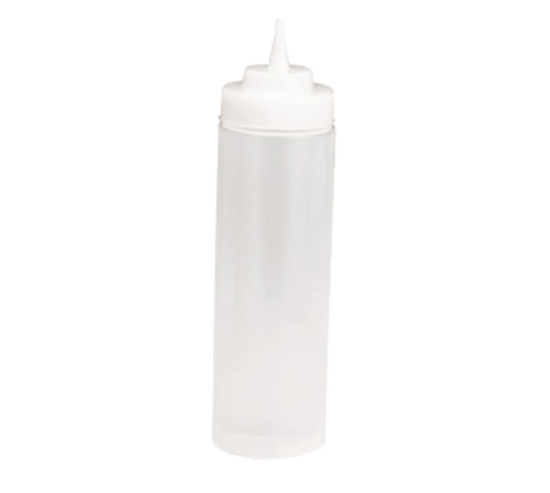 TableCraft 12463C Squeeze Bottle Polyethylene 2.48" Standard Tip Top  24 Oz