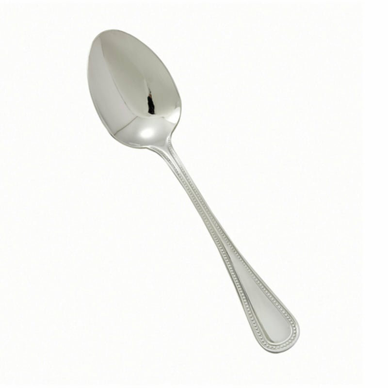 Winco 0036-10 8-1/8" Extra Heavy Weight European Tablespoon