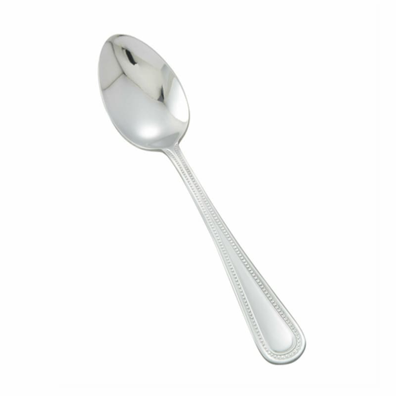 Winco 0005-01 6-1/4" Heavy Weight Dots Teaspoon