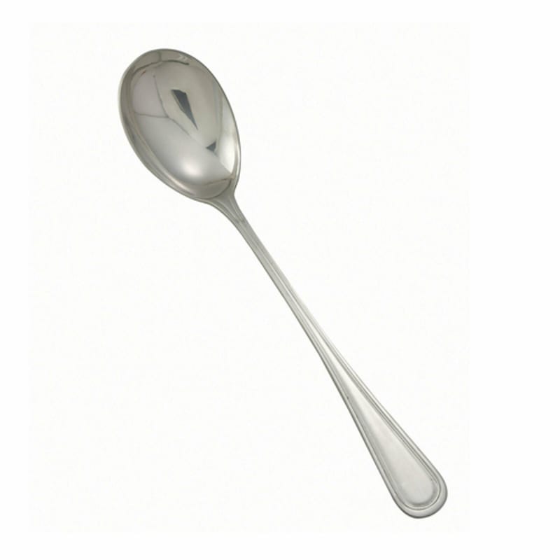 Winco 0030-23 11-1/2" 18/8 Extra Heavy Weight Serving Spoon