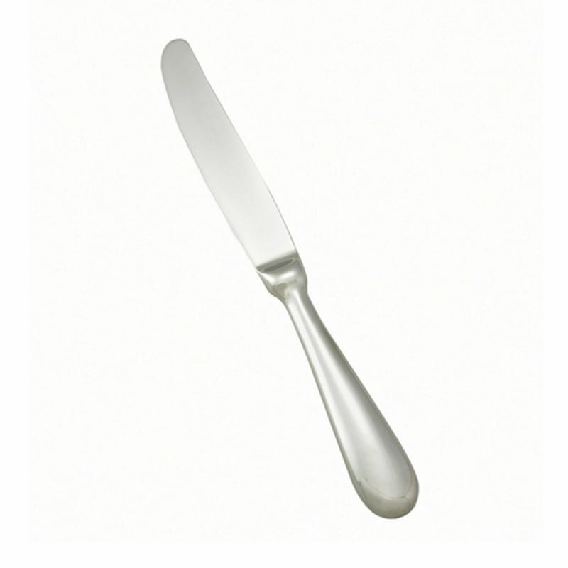 Winco 0034-18 9-5/8" 18/8 Stainless Steel Extra Heavy Weight Table Knife