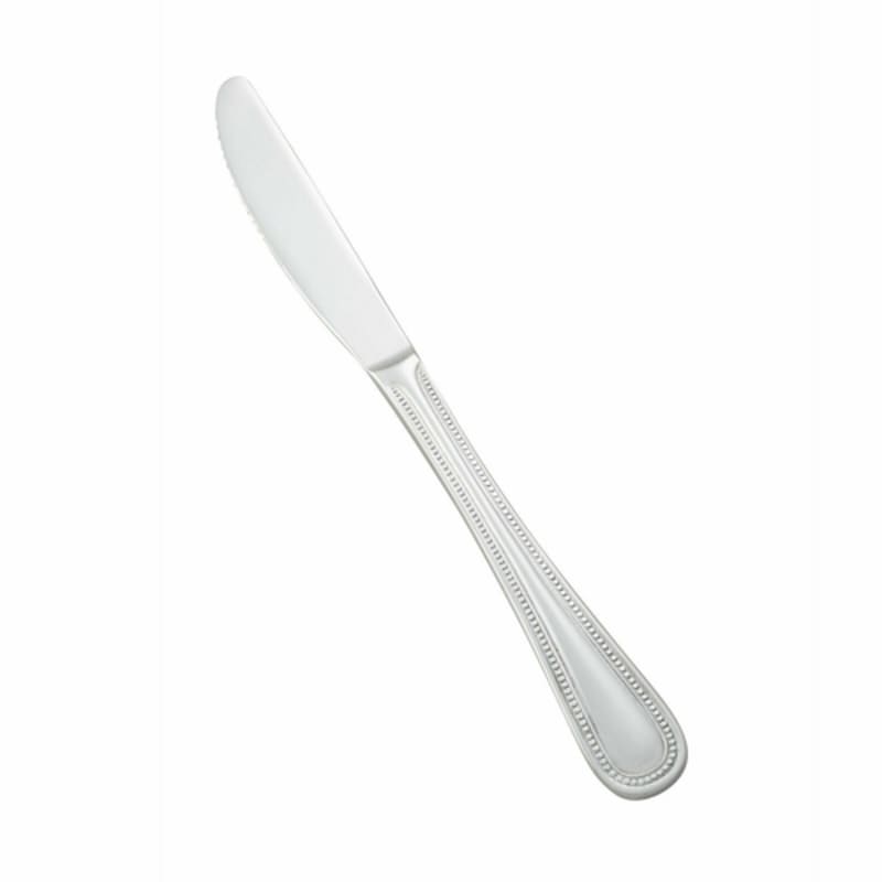 Winco 0005-08 8-3/4" Heavy Weight Dots Dinner Knife